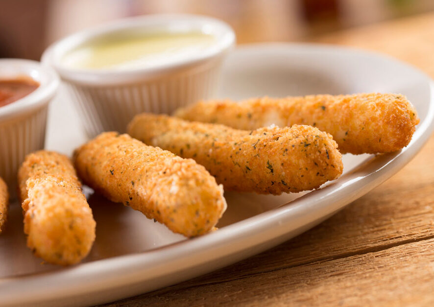 Fried Mozzarella Cheese Sticks