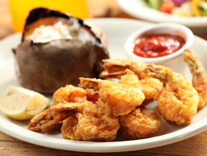 Hand Breaded Shrimp